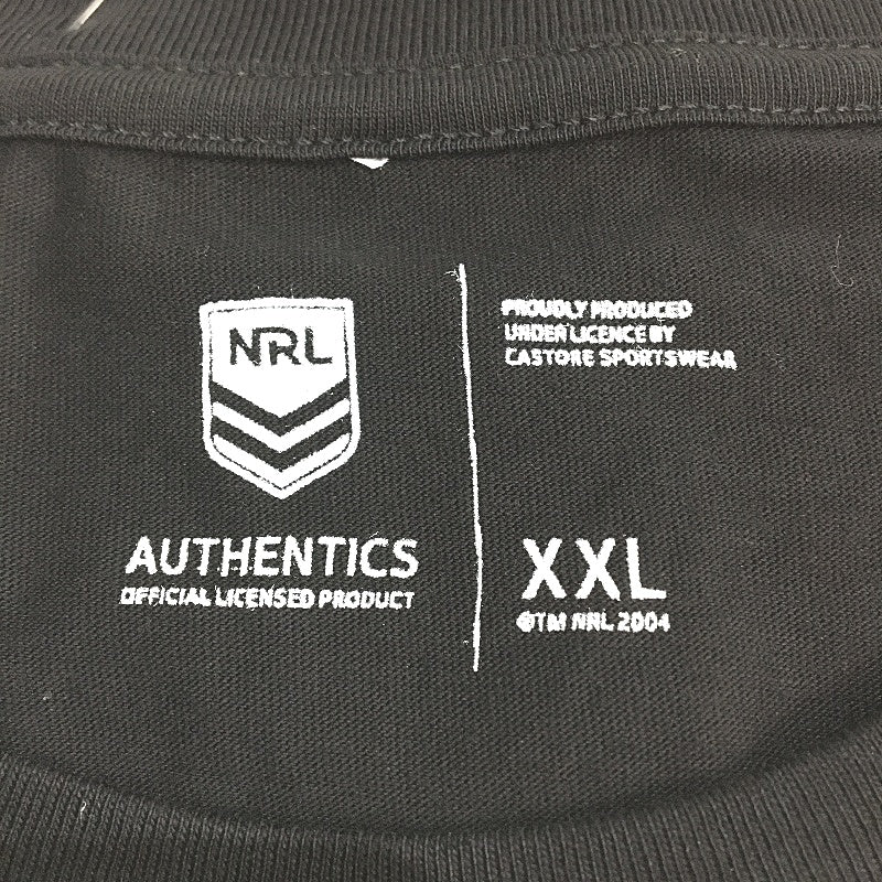 NRL Authentics 2022 Melbourne Storm 'Earned Not Given' T-Shirt Ladies Size 2XL