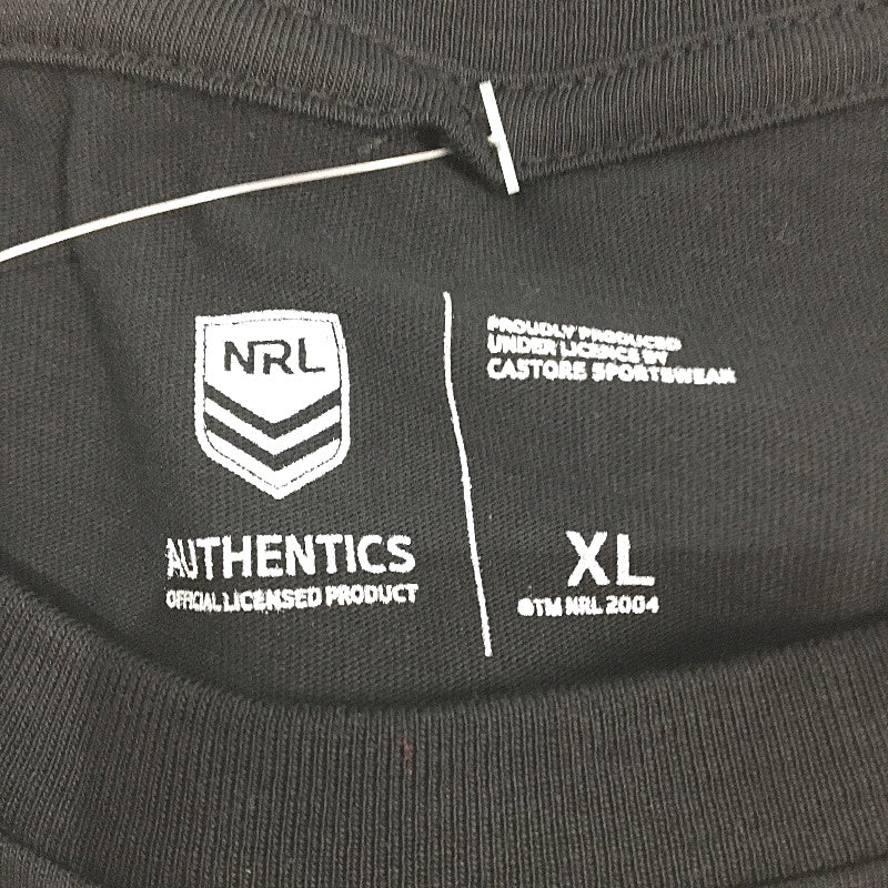 NRL Authentics 2023 Melbourne Storm 'Chase The Legacy' T-Shirt Ladies Size XL