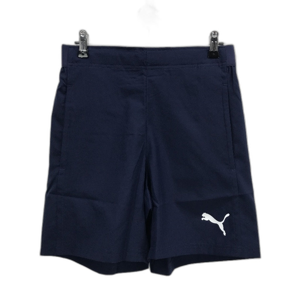 PUMA Navy LIGA Sideline Woven Lightweight Training Shorts Mens Size S NEW