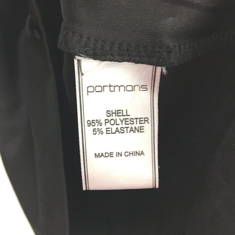 Portmans Black Soft & Stretchy Tank Top Ladies Size S NEW