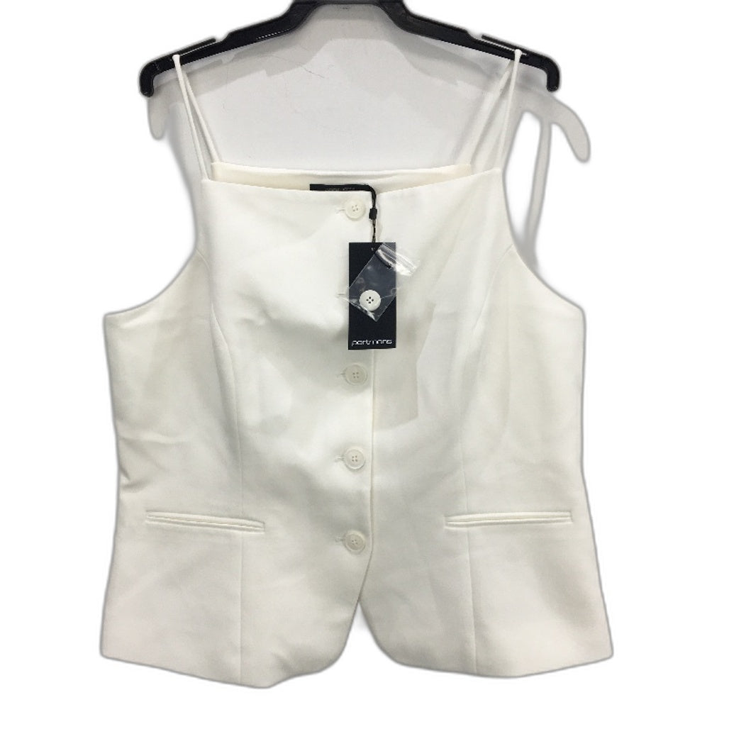 Portmans Just White She's A Beauty Spagetti Strap Vest Top Ladies Size M NEW