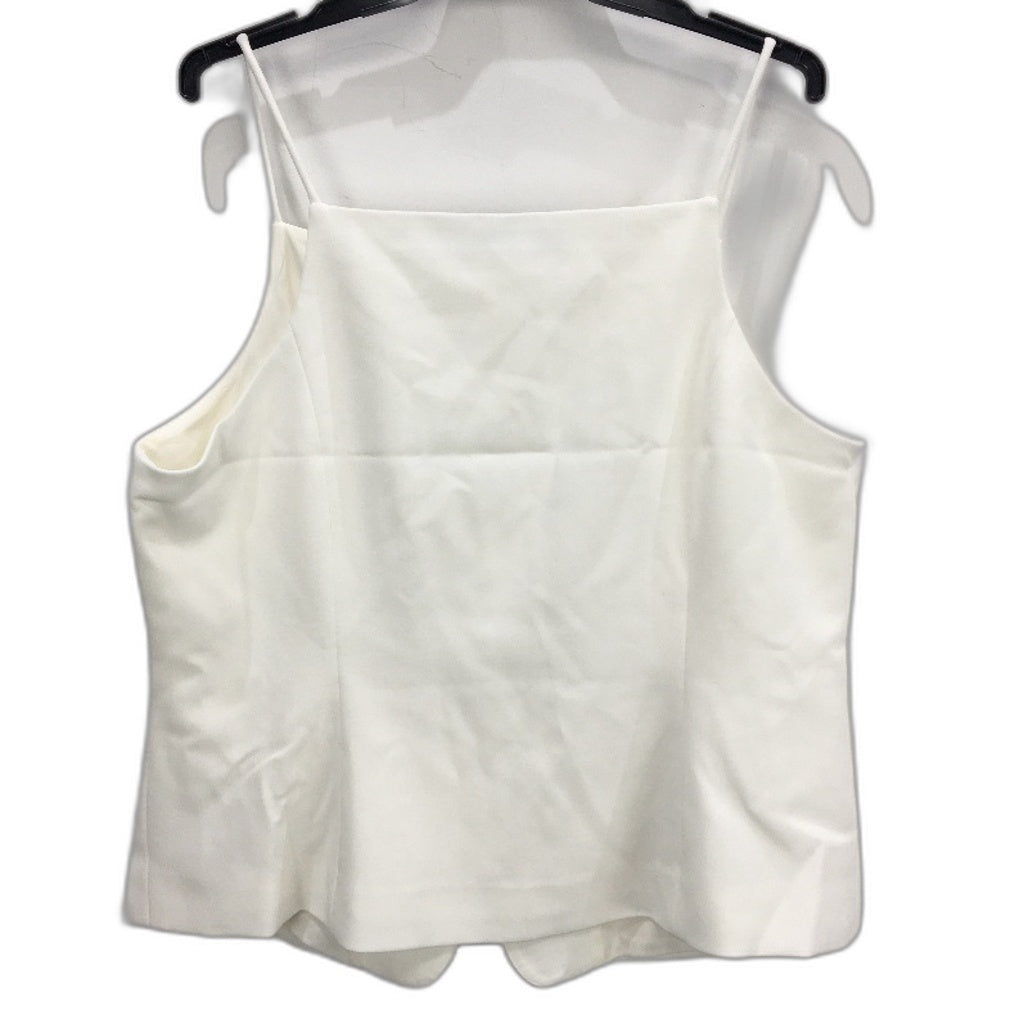 Portmans Just White She's A Beauty Spagetti Strap Vest Top Ladies Size M NEW