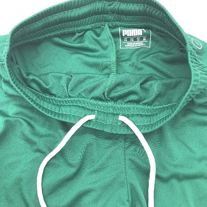 PUMA  Green Velize Lightweight Training Shorts Without Innerslip Youth Size M