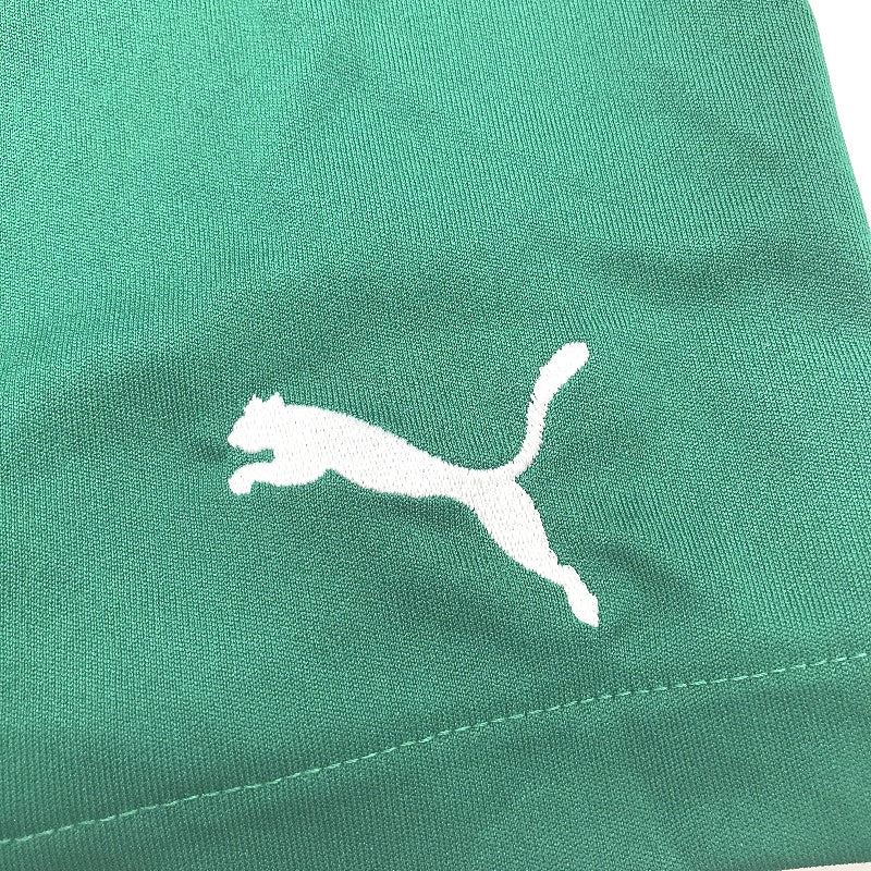 PUMA  Green Velize Lightweight Training Shorts Without Innerslip Youth Size M