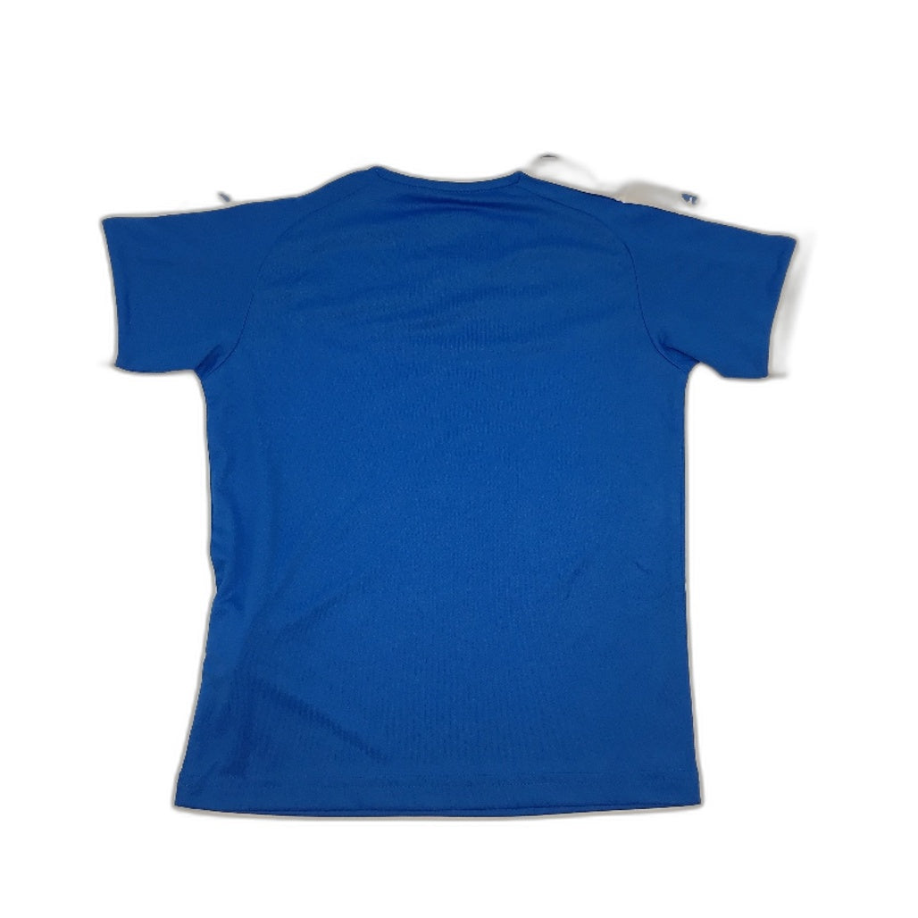 PUMA Junior LIGA  Jersey Electric Blue & White Training Top Youth Size XS 5-6Y