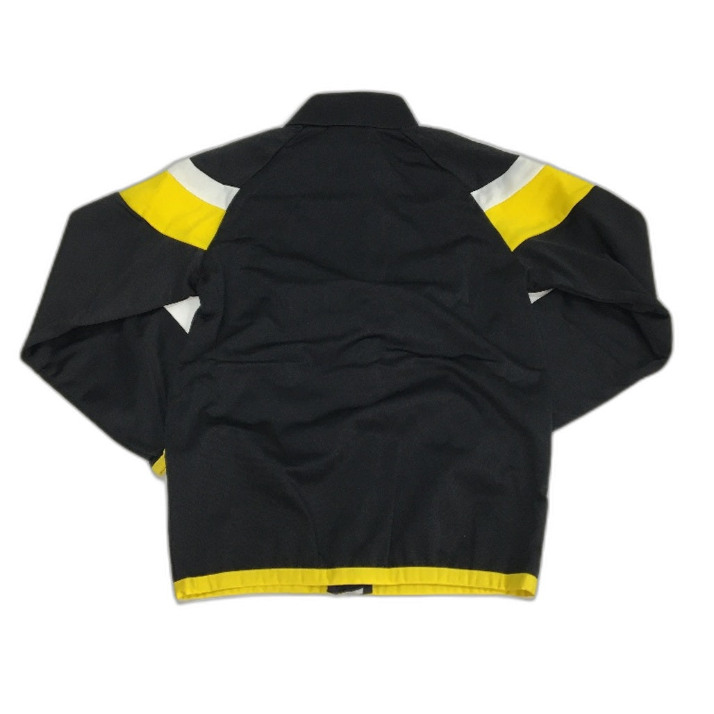 PUMA Junior Spirit II Black & Cyber Yellow Training Jacket Youth Size S 7-8Y NEW