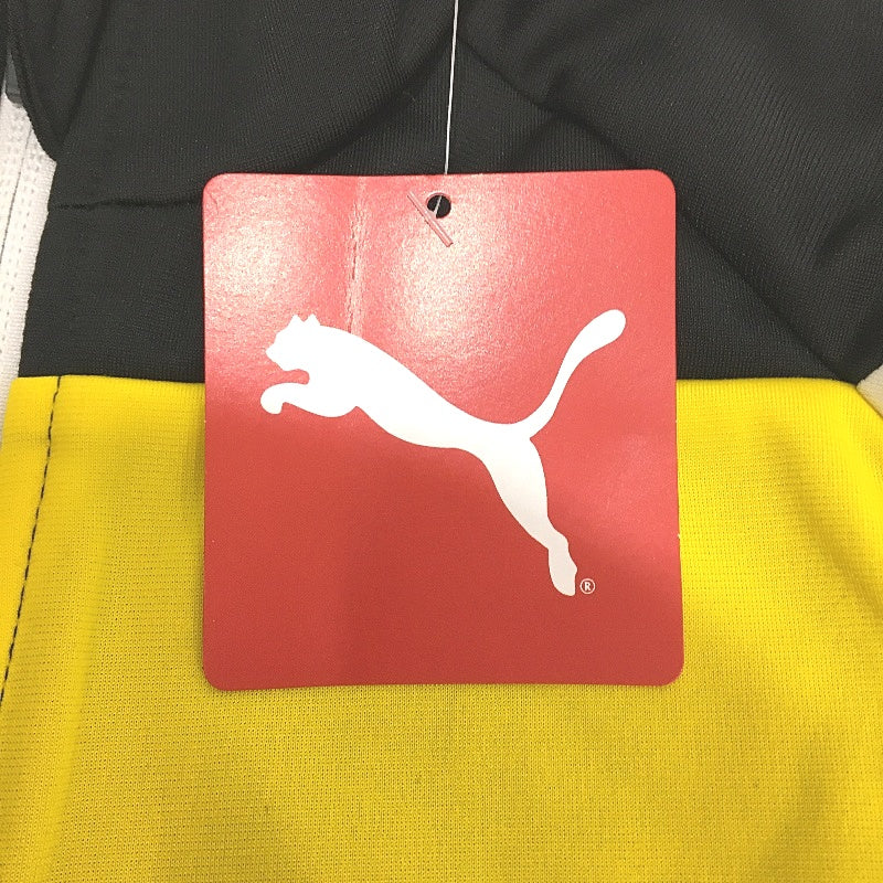 PUMA Junior Spirit II Black & Cyber Yellow Training Jacket Youth Size S 7-8Y NEW