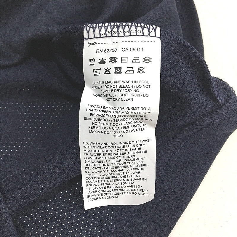 PUMA Junior Navy & White Pitch Short Sleeve Sport Training Shirt Boys Size S NEW