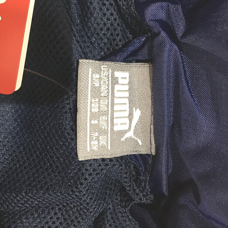 PUMA Junior Dark Blue LIGA Water Repellent Core Rain Jacket Youth Size S 7-8Y