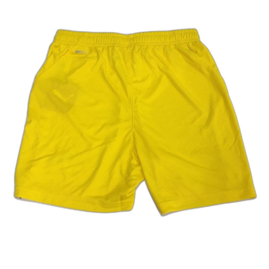 PUMA Junior Cyber Yellow LIGA Core Sports Training Shorts Youth Size XL 13-14Y