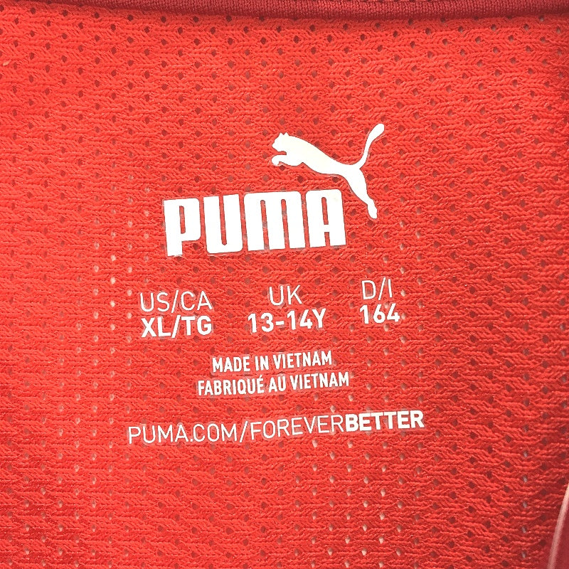 PUMA Junior Team GOAL 23 Jersey Short Sleeve Training Top Tshirt Youth 13-14Y