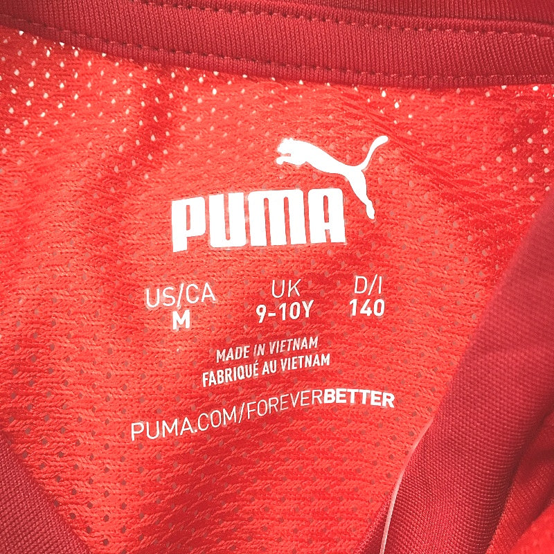 PUMA Junior Team GOAL 23 Jersey Short Sleeve Training Top Tshirt Youth 9-10Y