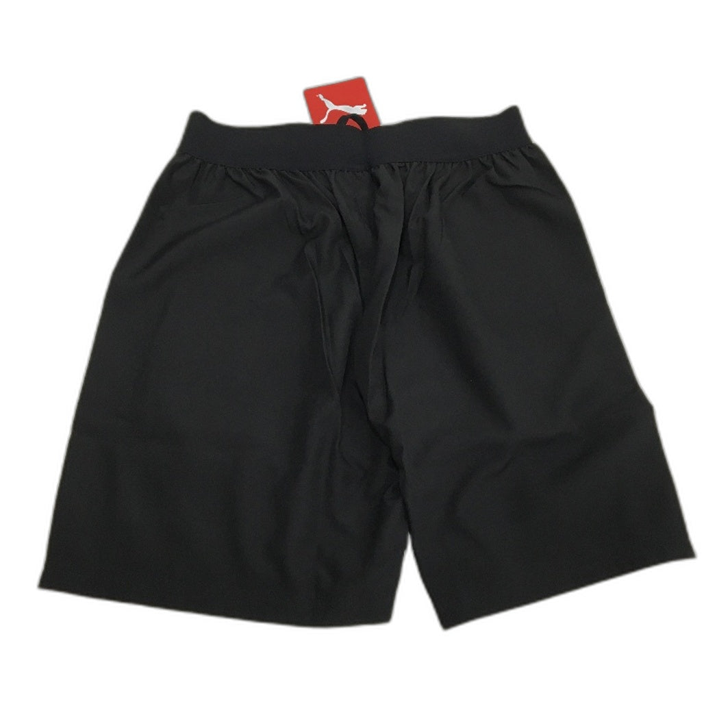 PUMA Black LIGA Sideline Woven Lightweight Training Shorts Mens Size XS NEW