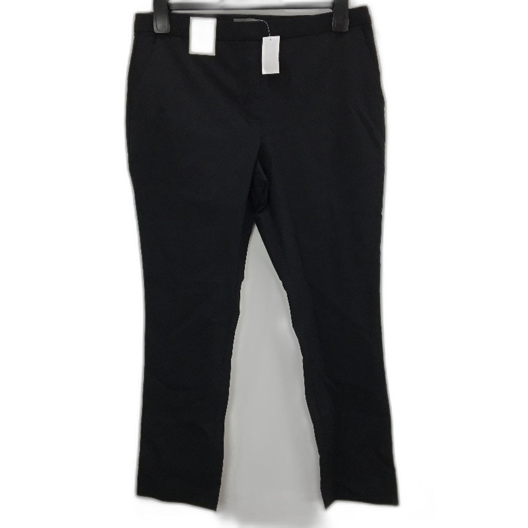 Jacqui E Black Sasha Ankle Length Dress Pants Ladies Size 12 NEW