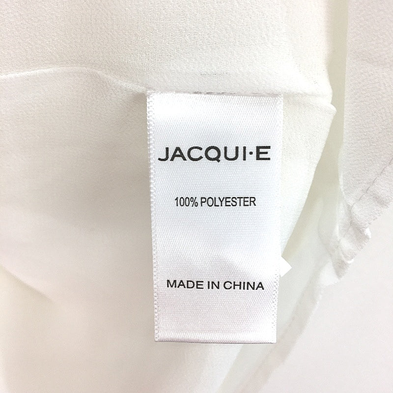 Jacqui E White Lightweight Frill Sleeveless Blouse Ladies Size 18 NEW
