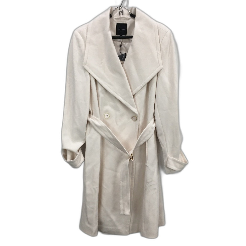 Portmans Winter White Button Up Belted Wynter Wrap Coat Ladies Sze 8 NEW