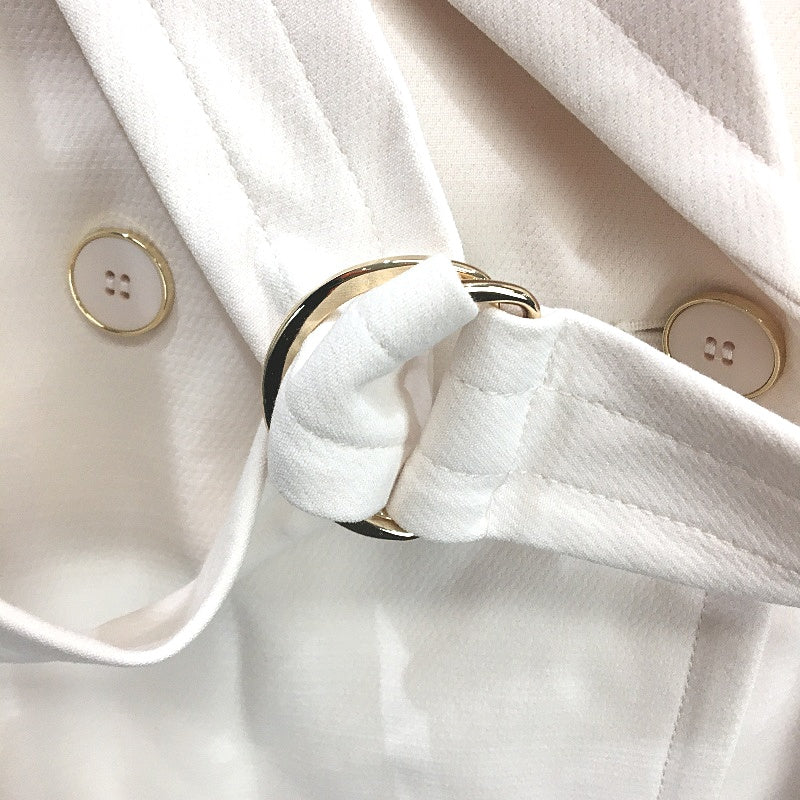 Portmans Winter White Button Up Belted Wynter Wrap Coat Ladies Sze 8 NEW