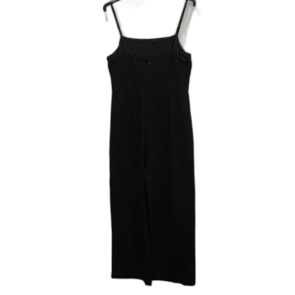 Forever New Black Sleek Classy Spaghetti Strap Long Jumpsuit Ladies Size AU 10
