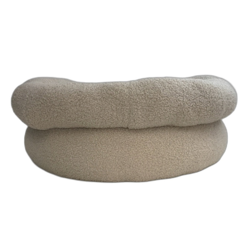 Petplay Beige Pet Sofa Soft Cozy Fluffy Dog & Cat Chair 60 x 58 x 29cm NEW