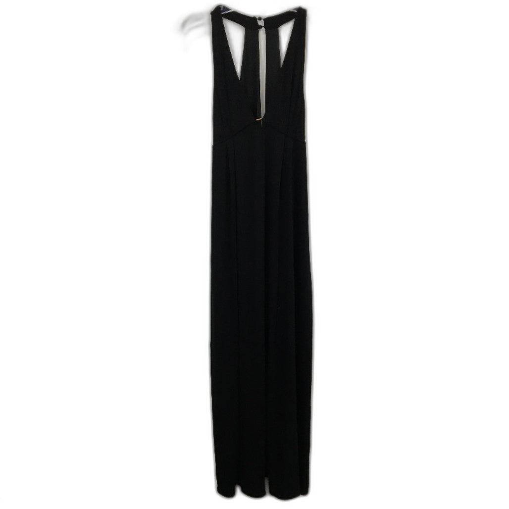 sachin and babi light blue dress Sexy Backless Gown European Women's Fashion Sleeveless Split Ankle-Length  Pure Color Polyester Dress Drapey Style Evening Dress main image 0