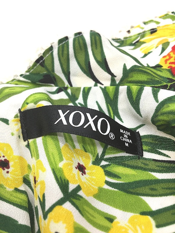 XOXO Multicoloured Tropical Floral Patterned Jumpsuit Ladies Size Medium NEW