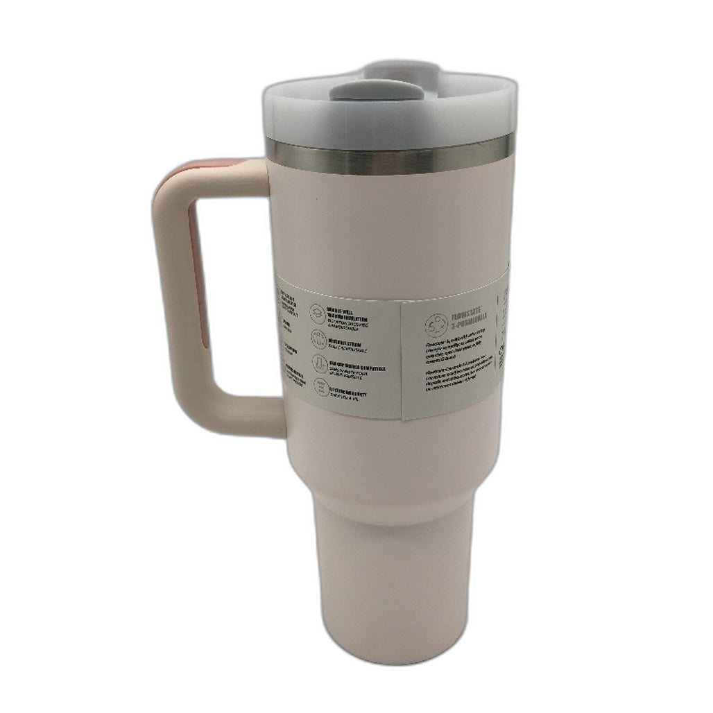 Lomosi The Quencher H2.0 Flowstate Tumbler Pink 1 Hrs Cold 7 Hrs Hot 1.18L NEW