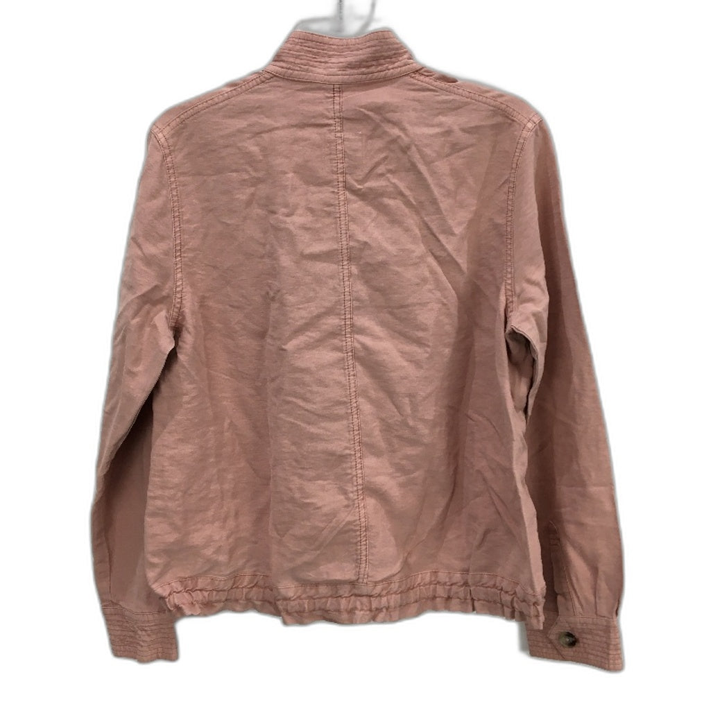 Just Jeans Madison Short Zip Through Pink Anorak Jacket Ladies Size AU 10 NEW