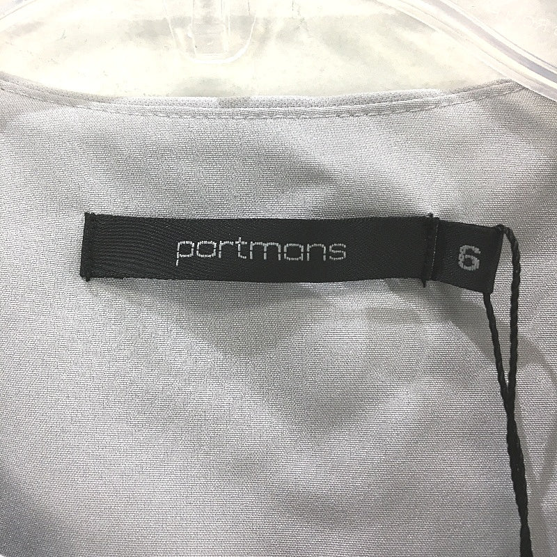 Portmans Soho Zip Front Sleeveless Dove Grey Mini Dress Ladies Size AU 6 NEW