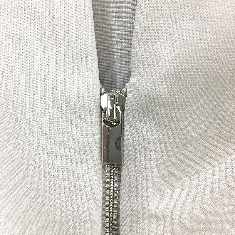 Portmans Soho Zip Front Sleeveless Dove Grey Mini Dress Ladies Size AU 6 NEW