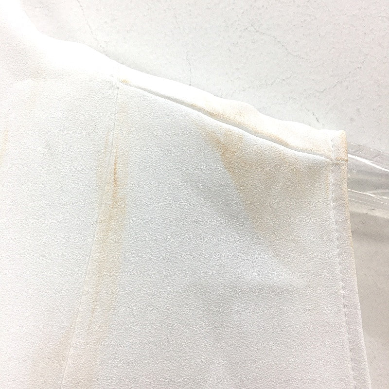 Portmans Delilah Tie Neck Sleeveless Ivory White Top Ladies Size AU 8 NEW