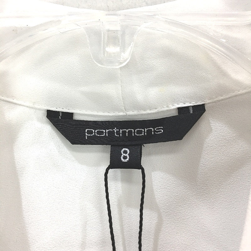 Portmans Delilah Tie Neck Sleeveless Ivory White Top Ladies Size AU 8 NEW
