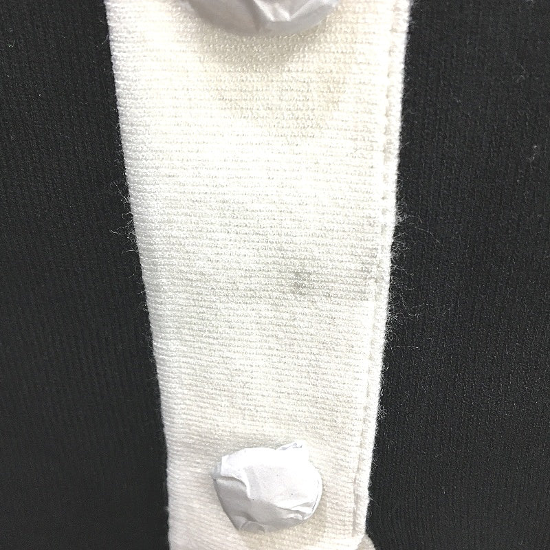 Portmans Sandy Tipped Gold Button Black Cream Midi Skirt Ladies Size AU 2XL NEW