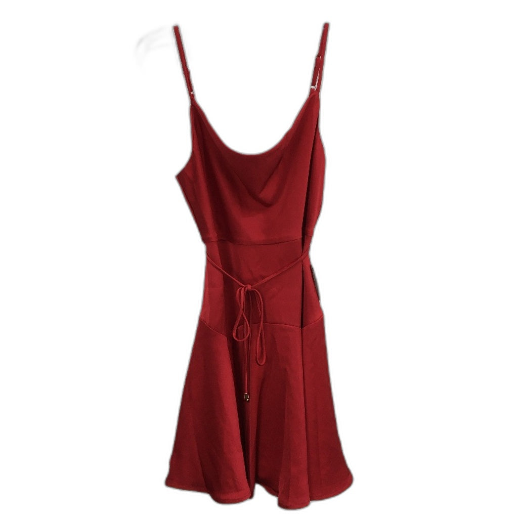 Dotti Limited Edition Rio Red Adjustable Cami Mini Dress Womens Size 12 NEW