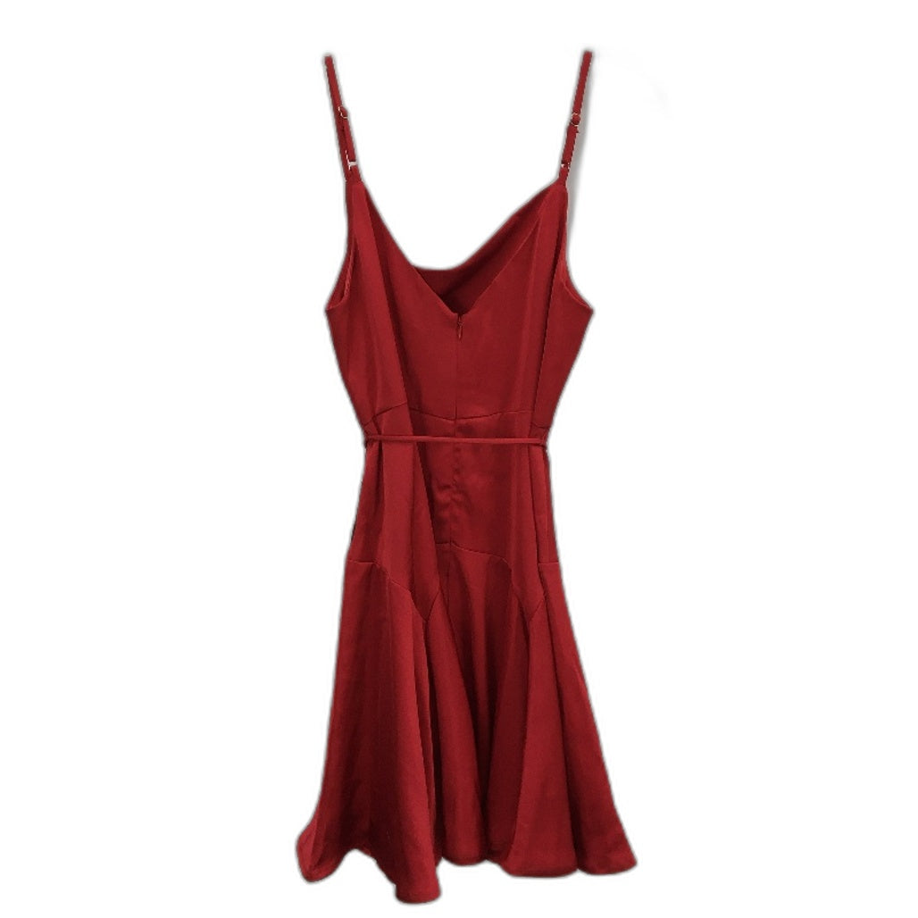 Dotti Limited Edition Rio Red Adjustable Cami Mini Dress Womens Size 12 NEW