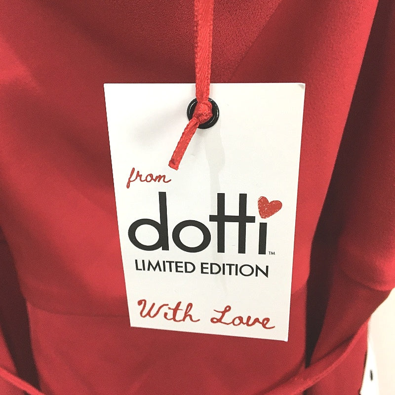 Dotti Limited Edition Rio Red Adjustable Cami Mini Dress Womens Size 12 NEW