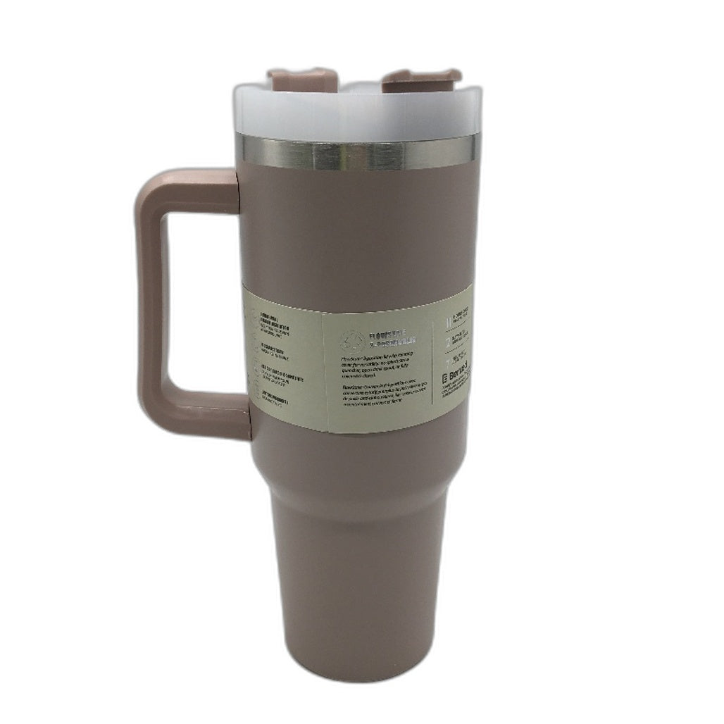 Berusd Frosty Pink The Quencher H1.0 Flowstate Insulated Straw Tumbler 1.18L NEW