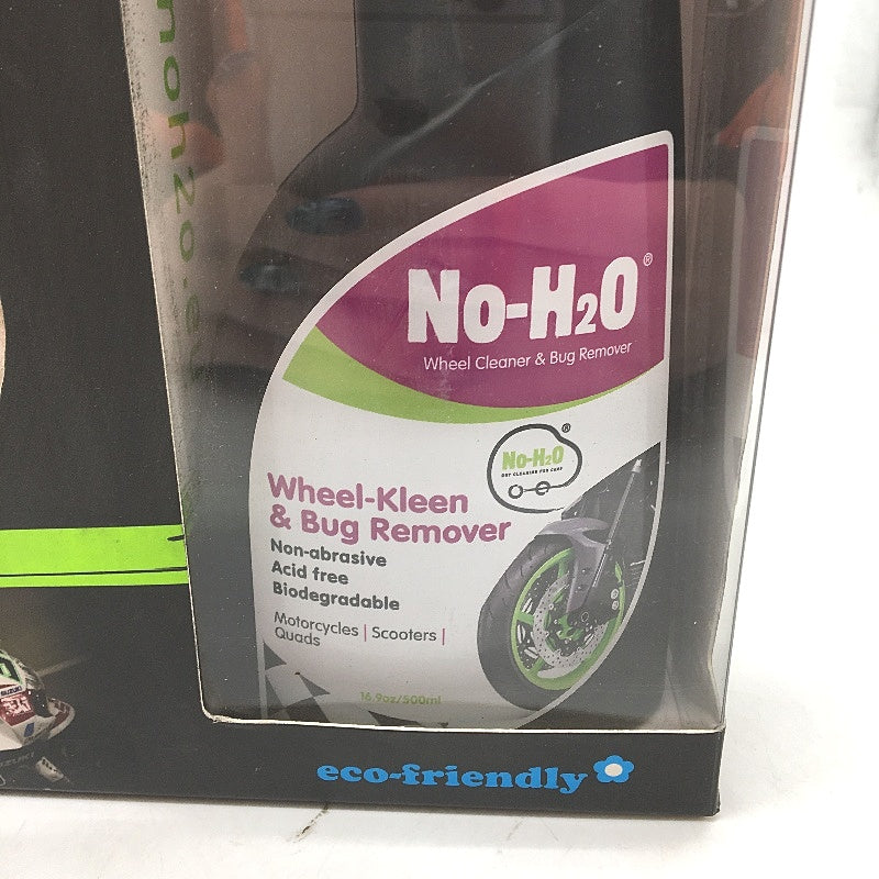 No-H2O Eco Friendly Dry Cleaning For Cars Motorcycle Bike Wash In A Box Kit NEW