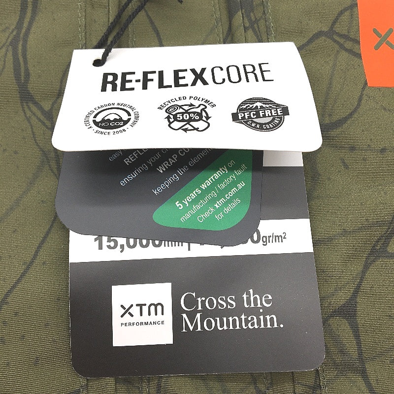 XTM ReFlex Core Waterproof Moss Marble Kioko II Hooded Snow Suit Kids Sz 1 NEW