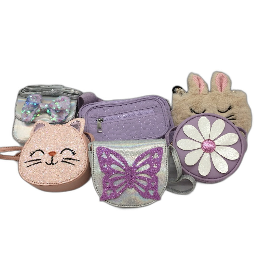 Target Stylish 6 Piece Mixed Styles Mini Hand Bag Kids Adults Pack NEW