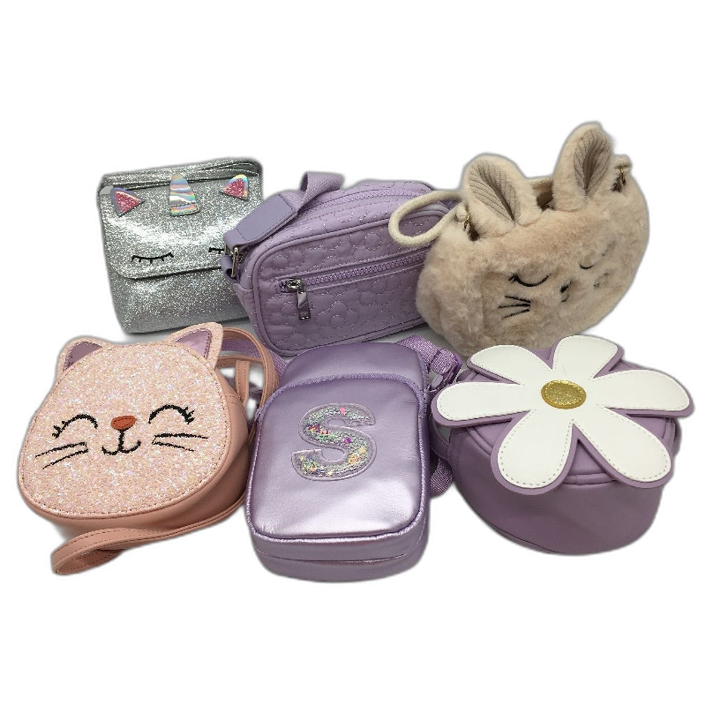 Target Cute 6 Piece Mixed Styles & Colours Mini Hand Bag Kids Adults Pack NEW