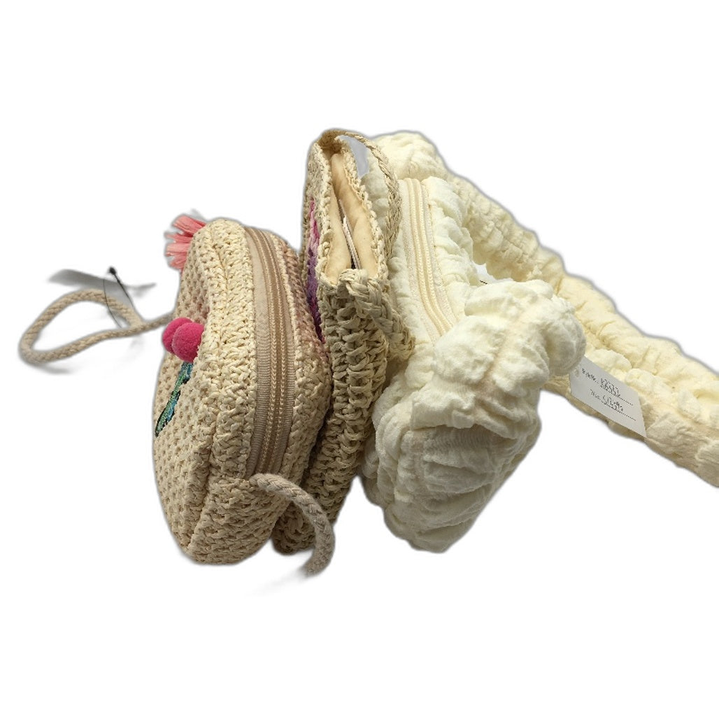 Target Cute 6 Piece Mixed Styles Cream Toned Mini Hand Bag Kids Adults Pack NEW