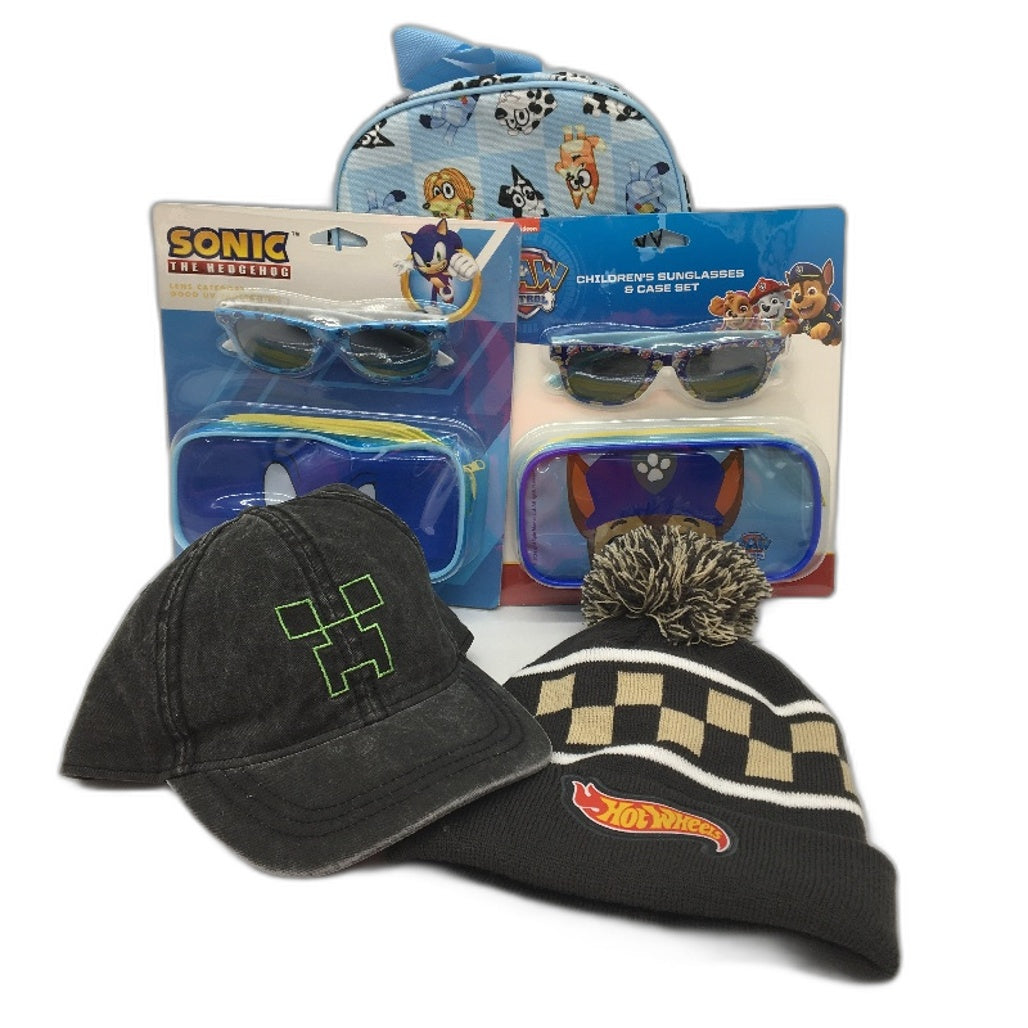 Minecraft Bluey Backpack HotWheels PawPatrol Kids Pack Size 4-6Years NEW