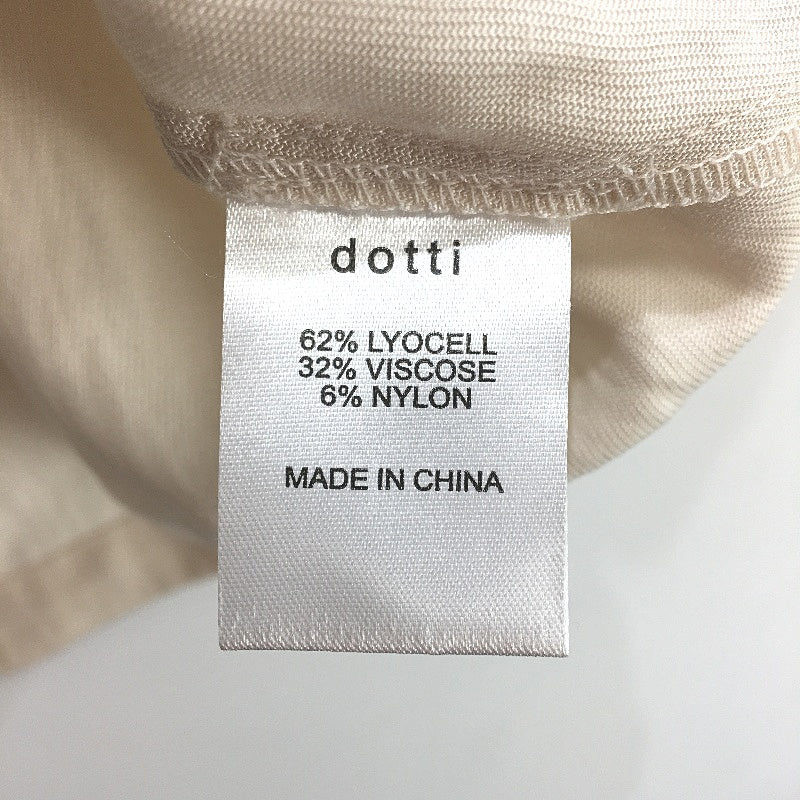 Dotti Holly Tie Front Cream Open Shirt Shortsleeve Top Ladies Size AU 14 NEW