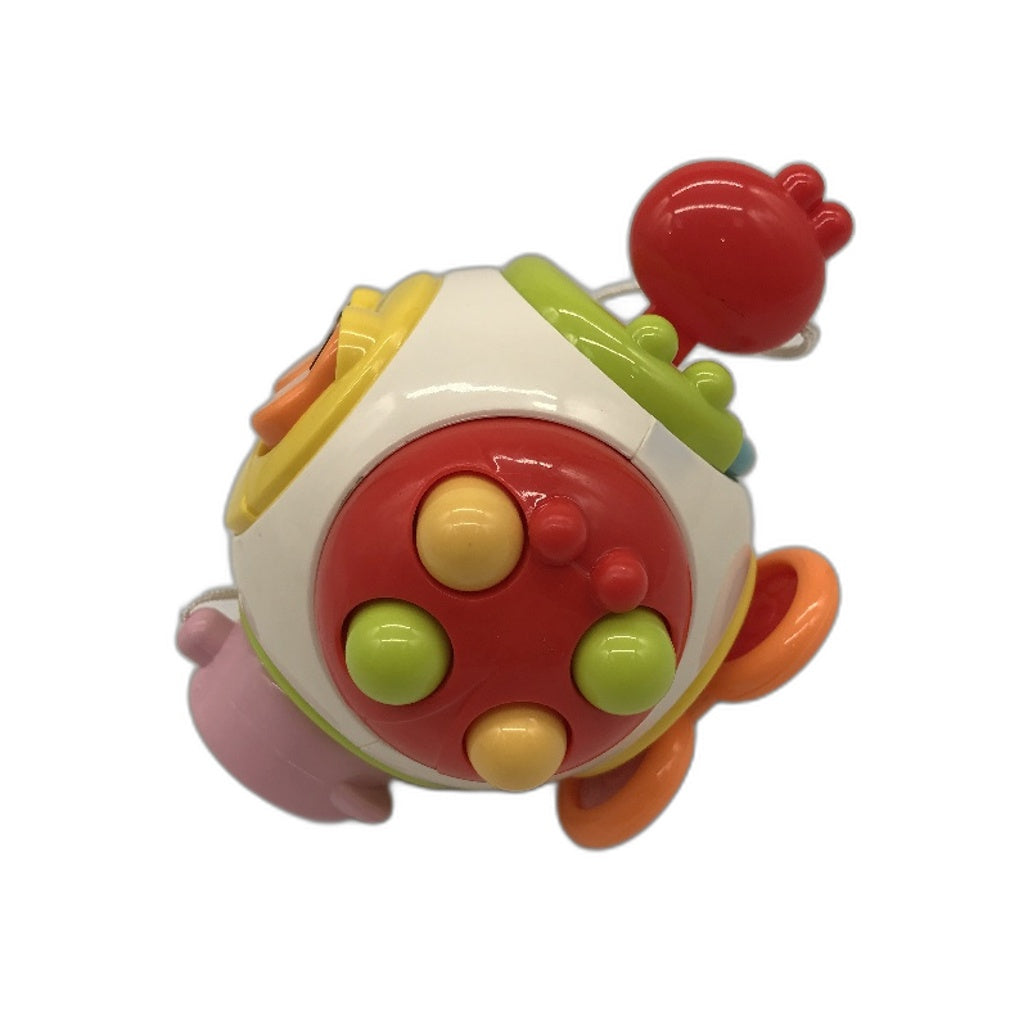 Busy Catch Ball 6 Sided Fidget Motor Thinking Toy for Baby 18 Plus Months DEMO