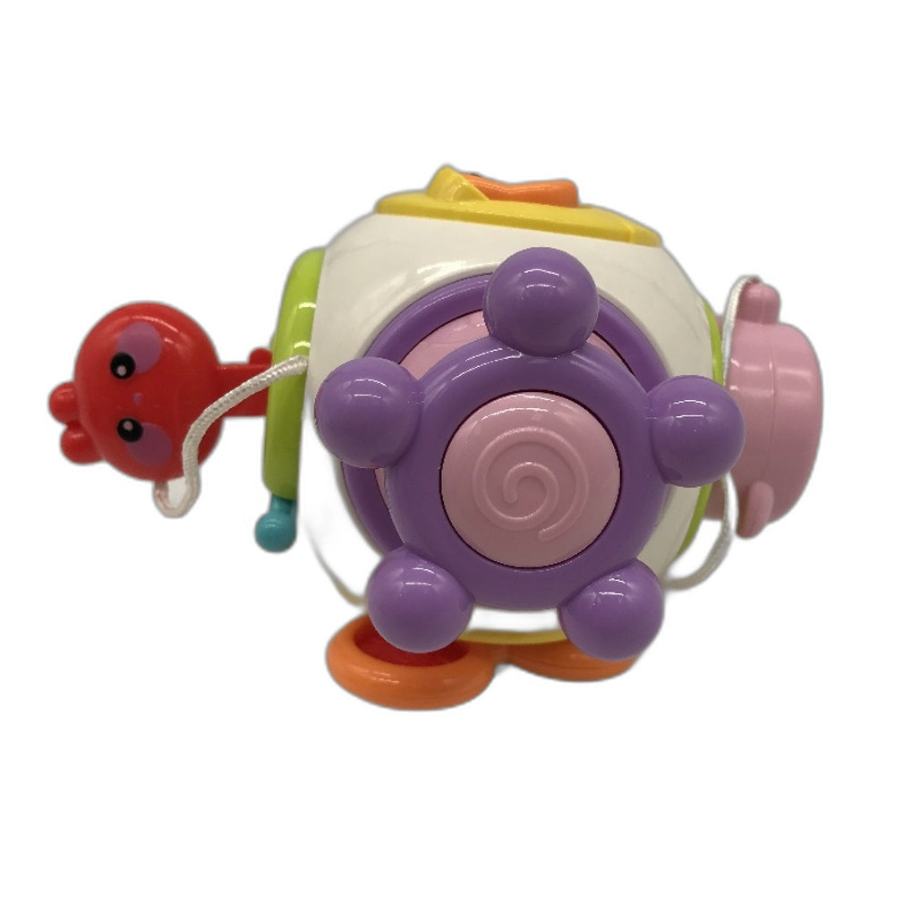 Busy Catch Ball 6 Sided Fidget Motor Thinking Toy for Baby 18 Plus Months DEMO