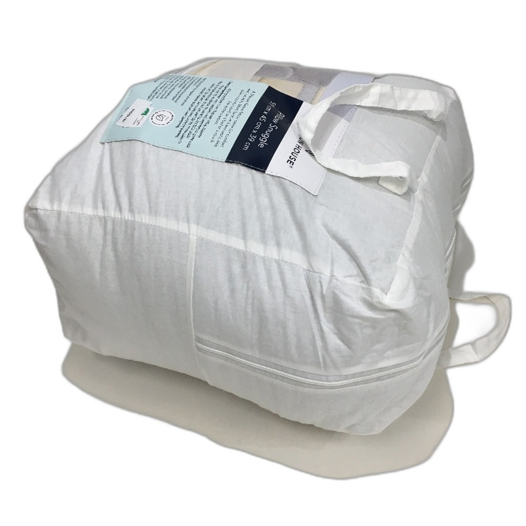 Kirkton House Grey Sherpa Fleece Fabric Cover Soft Fluffy Pillow Snuggle NEW