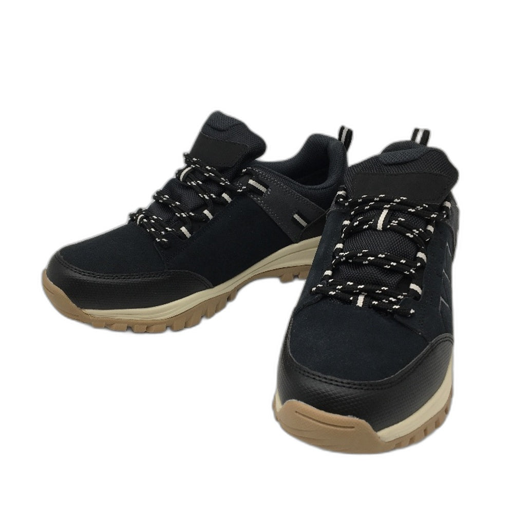 Crane Hiking Low Cut Lace Up Black Sneaker Style Shoes Ladies Size 10 NEW