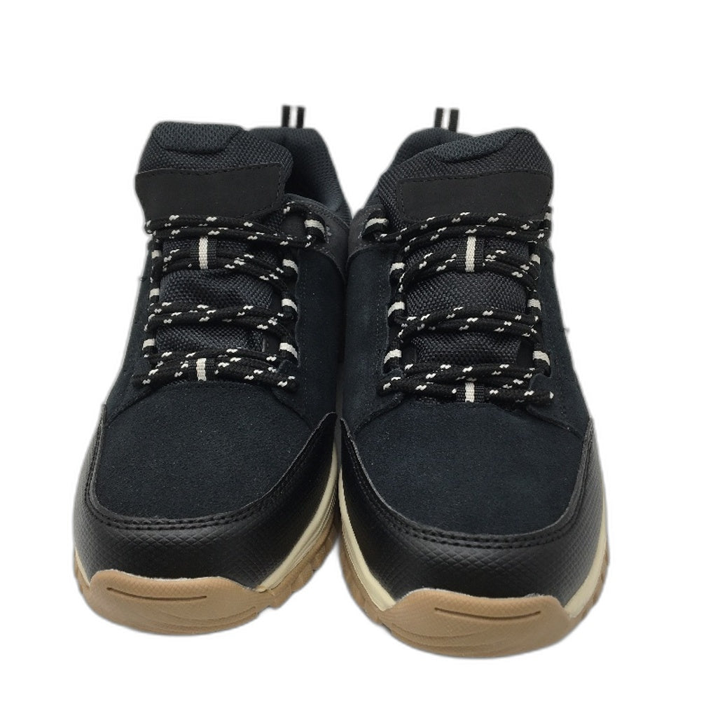 Crane Hiking Low Cut Lace Up Black Sneaker Style Shoes Ladies Size 10 NEW
