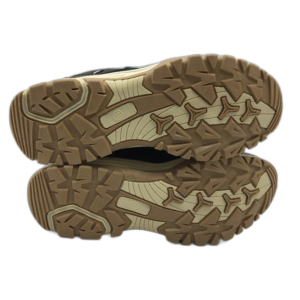 Crane Hiking Low Cut Lace Up Black Sneaker Style Shoes Ladies Size 10 NEW