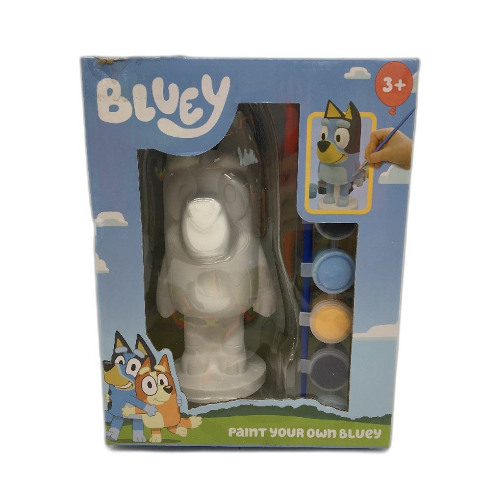 LUDO Bluey Craft Paint Your Own Plaster & Paint Figurine NEW